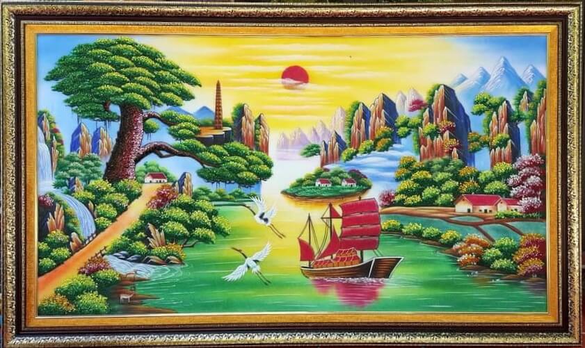 Tranh thuận buồm xuôi gió